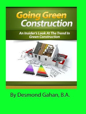 cover image of Going Green Construction